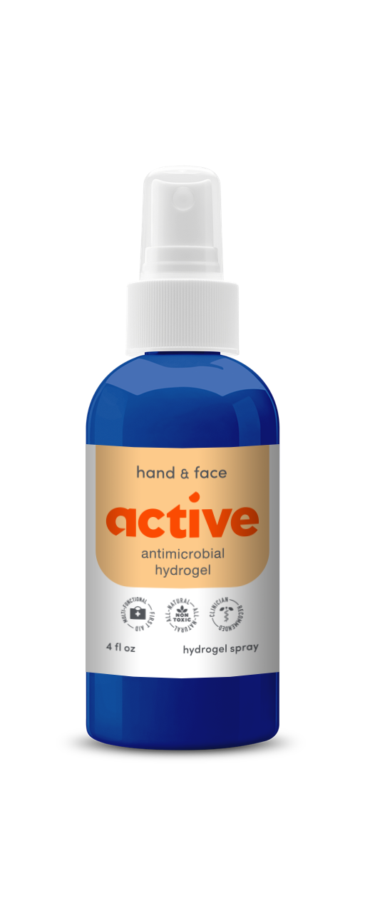 BLDG Active Releases New Antimicrobial Hand & Face: All-Natural Hydrogel Spray