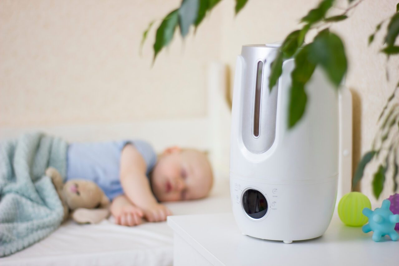 humidifier and baby